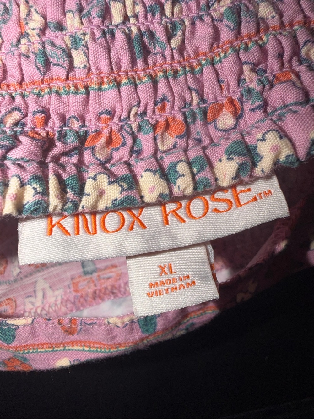 Knox Rose Sleeveless Print Tiered
Maxi Dress